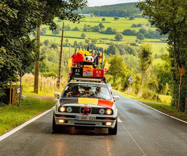 Un rallye près de chez soi, trois jours à travers les Ardennes belges.