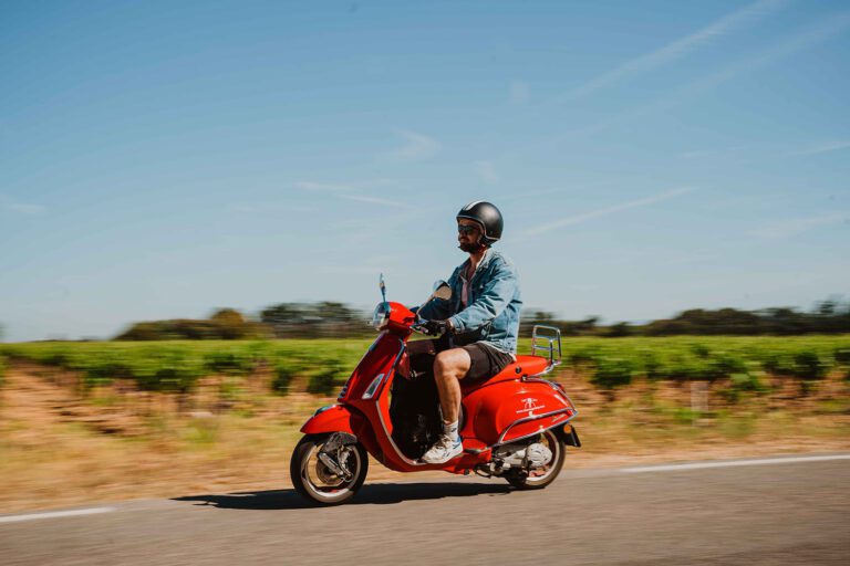 The Vespa Rally in Ardennen
